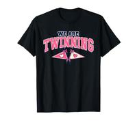 Twin Day We're Twinning Preppy Pink Bows Spirit W irls T-Shirt
