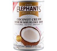 Twin Elephants Crème de coco 400 ml