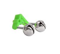 Twin Lot de 10 pinces d'alarme pour pêche à la pointe de la cloche avec 10 accessoires de pêche pour poissons, bleu, taille unique