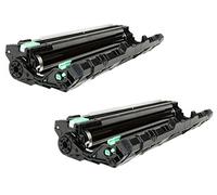 Twin-Pack DR241CL Noir Kit Tambour Compatible pour Brother DCP-9020CDW, HL-3140CW, HL-3142CW, HL-3150CDW, HL-3152CDW, HL-3170CDW, HL-3172CDW, MFC-9130CW, MFC-9140CDN, MFC-9330CDW, MFC-9340CDW