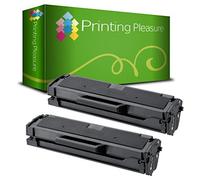 Twin-Pack MLT-D101S Toner Laser Compatible pour Samsung ML-2160 ML-2161 ML-2162 ML-2164W ML-2165 ML-2165W ML-2167 ML-2168 ML-2168W SCX-3400 SCX-3405 SCX-3405FW SCX-3405W SCX-3405F SF-760P SF-761P