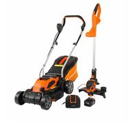 Twin Pack Tondeuse + Coupe Bordure à batterie 40V. Yard Force LMG32 - LTG30 300m²