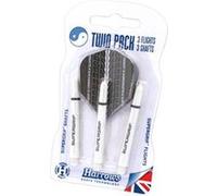 Twin Packs Harrows (3 Shafts SUPERGRIP+3 Ailettes SUPERGRIP) BLANC Multicolore G