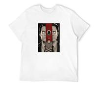 Twin Peaks Art T-Shirt, Agent Dale Cooper Tee T-Shirt Whites