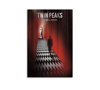 Twin Peaks Autocollants muraux imperméables haute définition pour chambres/magasins, résistants à l'humidité et à la décoloration, emballage exquis, parfait pour offrir en cadeau, style sans cadre