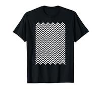 Twin Peaks Black and White Chevron T-Shirt