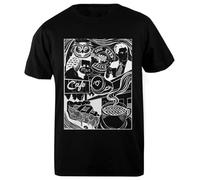 Twin Peaks Cafe T-Shirt Homme Basic Coton Noir