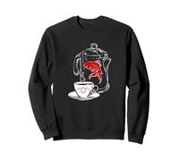 Twin Peaks Coffee Cup and Fish Outlines Sweatshirt
