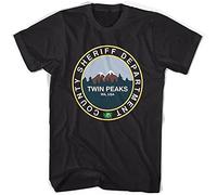 Twin Peaks County Sheriff Department Unisex T-Shirt Fitness Tee Shirt L