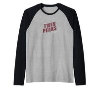 Twin Peaks Greeting From Twin Peaks Darn Good Coffee Manche Raglan