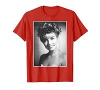 Twin Peaks Laura Palmer Black & White Photo T-Shirt, Homme, Rouge, M
