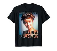 Twin Peaks Laura Palmer Portrait Text T-Shirt