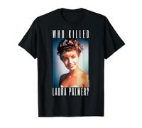 Twin Peaks Laura Palmer Portrait Text V3 T-Shirt