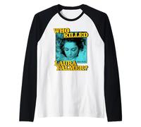 Twin Peaks Pop Art Laura Palmer TV Show Manche Raglan