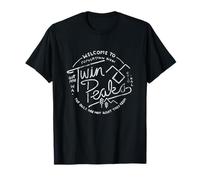 Twin Peaks Welcome To Twin Peaks Distressed Logo T-Shirt