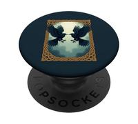 Twin Ravens : Pacte sous la Lune PopSockets PopGrip Adhésif