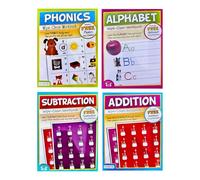 Twin Sisters Productions Wipe-Clean Workbook Set 2, 4 Books