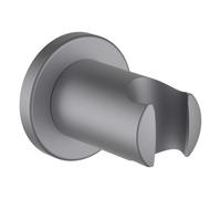 Twin support fixe pour douchette 'twin' saillie 52 mm pvd acier inox brossé - LAUFEN HF504779423000