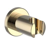 Twin support fixe pour douchette 'twin' saillie 52 mm pvd or - LAUFEN HF504779463000