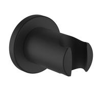 Twin support fixe pour douchette 'twin' saillie 52 mm pvd titane noir mat - LAUFEN HF504779428000