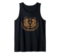 Twin Tiger Sak Yant Tattoo Muay Thai Thailand Martial Art Débardeur