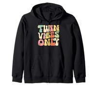 Twin Vibes Only Twin Grandma Sweat à Capuche