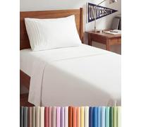 Twin XL Size 3 Piece Sheet Set - Comfy Breathable & Cooling Bed Sheets Set - Hotel Luxury Bedding for Women, Men, Kids, Teens, Boys & Girls - Deep Pockets and Wrinkle Free - Oeko-Tex - Antique White