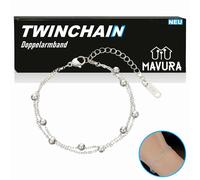 TWINCHAIN Double bracelet Double bracelet Mini boule Femme