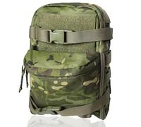 TWINFALCONS Sac à dos tactique Molle léger en nylon 500D pour poche d'hydratation de 2 l pour paintball, airsoft, randonnée, équitation, porte-plaque