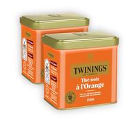 Twinings - Assortiment Découverte - Thé Noir à l'Orange - 300 g en Vrac - Délicat et Fruité