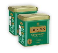 Twinings - Assortiment Découverte - Thé Vert Gunpowder Nature - 400 g en Vrac - Léger et Végétal - à Déguster Chaud ou Froid