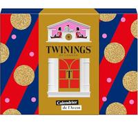 TWININGS - Calendrier de l’Avent Thés & Infusions 2025 - 24 Sachets Dégustation, 11 Thés Parfumés, 8 Infusions Gourmandes, 5 Thés Verts - Idée Cadeau Noël, Coffret Édition Limitée Esprit Londonien