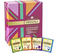 Twinings - Coffret Infusions - 40 Sachets - Menthe Poivrée, Citron et Gingembre, Cassis et Myrtille, Camomille - Coffret Dégustation Infusion - Idéal Cadeau et Découverte