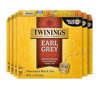 Twinings Earl Grey Tea, Tea Bags, 50 Count Boxes (Pack of 6) by Twinings