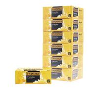 Twinings Everyday Tea Bags Lot de 6 boîtes de 100 sachets de thé avec ficelle et étiquette (600 au total)