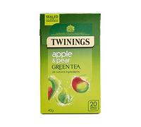 Twinings Green Tea with Apple and Pear 20 Teabags (Pack of 8,Total 160 Teabags)