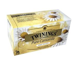 Twinings Infusion Tea Bags Individually-wrapped Camomile Ref A00809 [Pack 20]