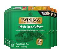 Twinings Irish Breakfast Tea, Tea Bags, 50 Count (Pack of 6) by Twinings
