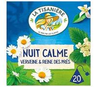 Twinings La tisaniere infusion nuit calme verveine 20 sachets - Le paquet de 20 sachets