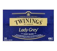 TWININGS - Lady Grey 40G - Lot De 4
