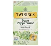 Twinings Menthe Poivrée Pure 54 g - Lot de 2