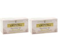 Twinings of London Blanc Thé 25 sachets de thé (Lot de 2)
