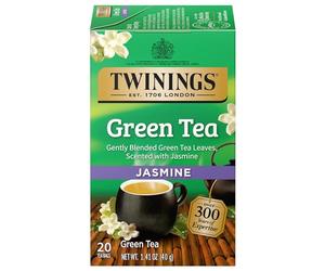 Twinings of London Jasmine Green Tea Bags, 20 Count