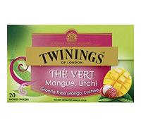 Twinings - Thé vert mangue et litchi - 20 sachets (30 g)