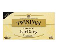 TWININGS - Original Earl Grey 25 Sachets 50G - Lot De 4
