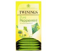 Twinings pur de menthe poivrée Quantité: 20 sachets (1 boîte)