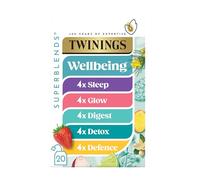 Twinings Superblends Wellbeing Collection Lot de 20