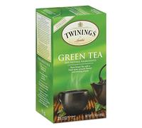 TWININGS Tea Bags, Green, 1.76 oz, 25/Box