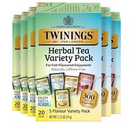 Twinings Tea, Herbal Tea, Assorted, 20 Count (Pack of 6)