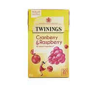 Twinings – Thé Canneberge et Framboise – 40 g